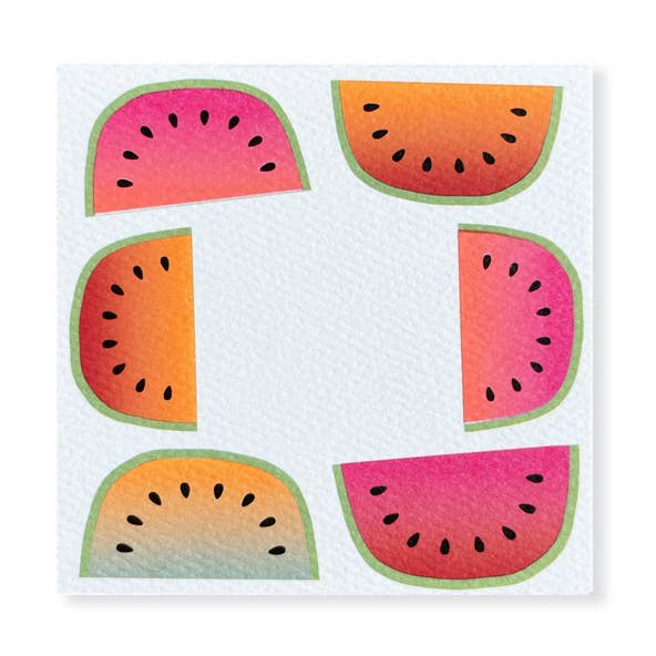 48 pack / Watermelon Square Notes for wholesale by Hartland Cards