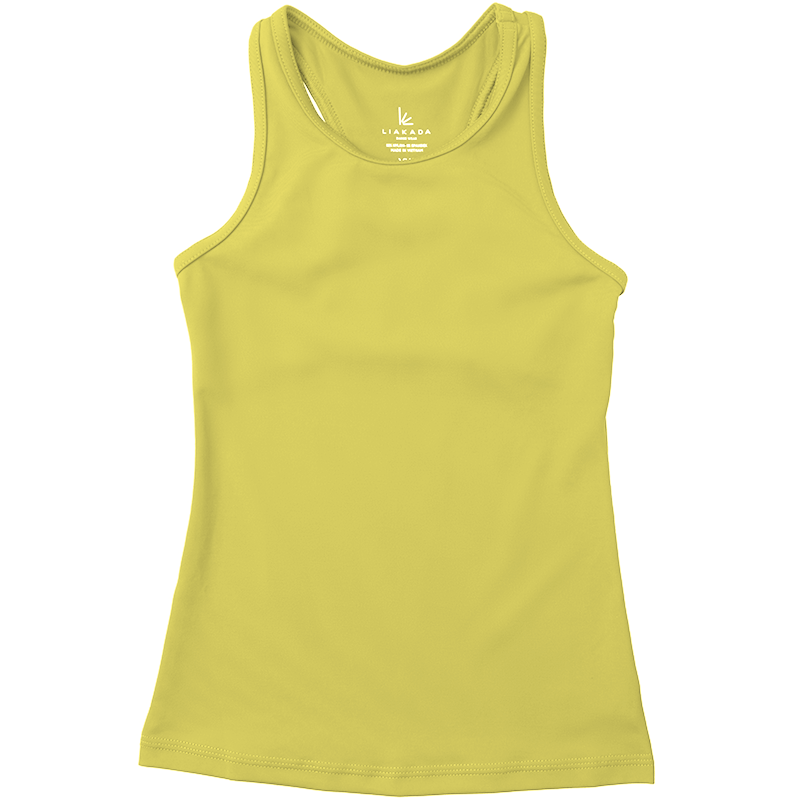 Liakada Dancewear – caveada - Crianças por atacado – Camisota Racerback para Menina1