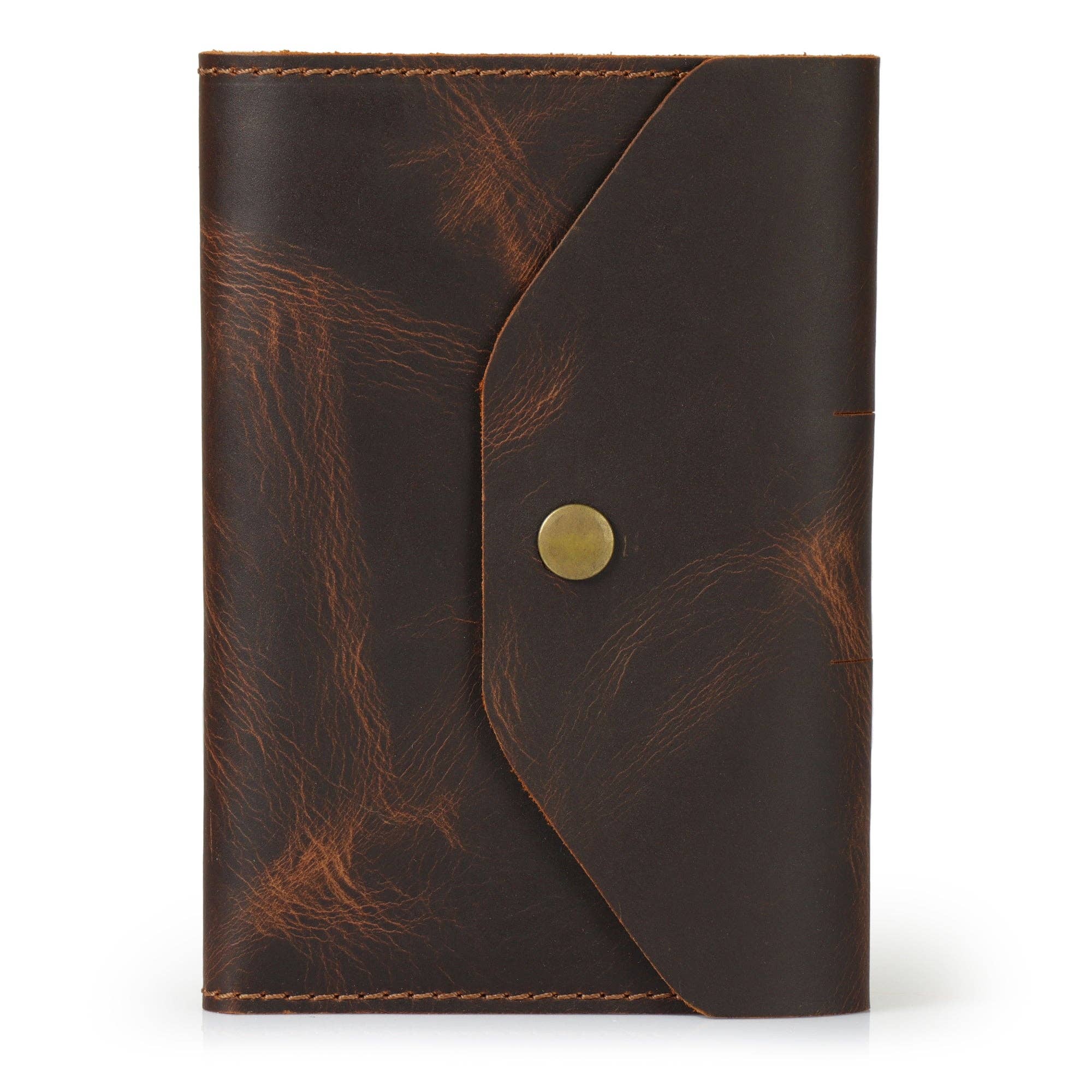 Londo - Wholesale Journal Cover - Londo Personalized Top Grain Leather Portfolio with Notepad (Snap Closure & Lock)22
