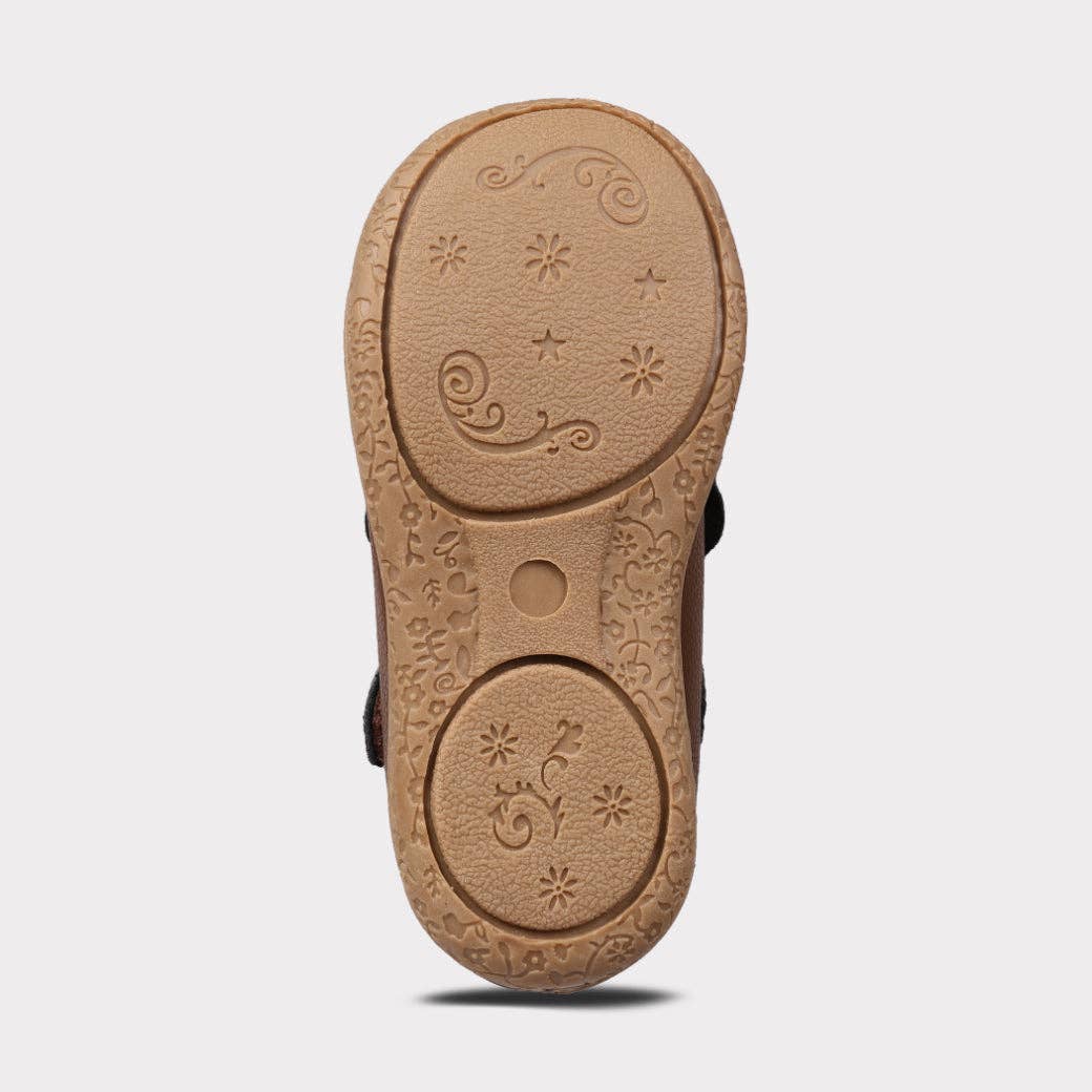 Oomphies – wholesale Flats/loafers – Kids – Amina Leather Girls Mary Jane Shoe9