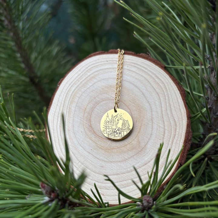 Collana amante delle cabine - Acciaio inossidabile per la vendita all'ingrosso da parte di Arthousefern