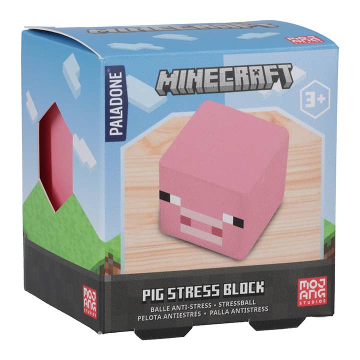 Paladone UK – wholesale Stress relief ball/dough – Minecraft Stress Blocks CDU of 123