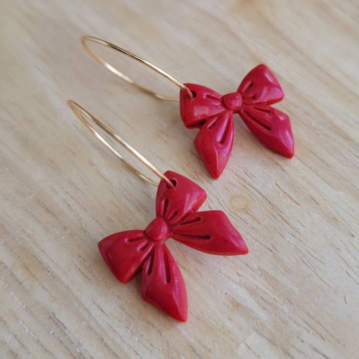 Red Bow Hoops for engroshandel hos Cayenne and Cake