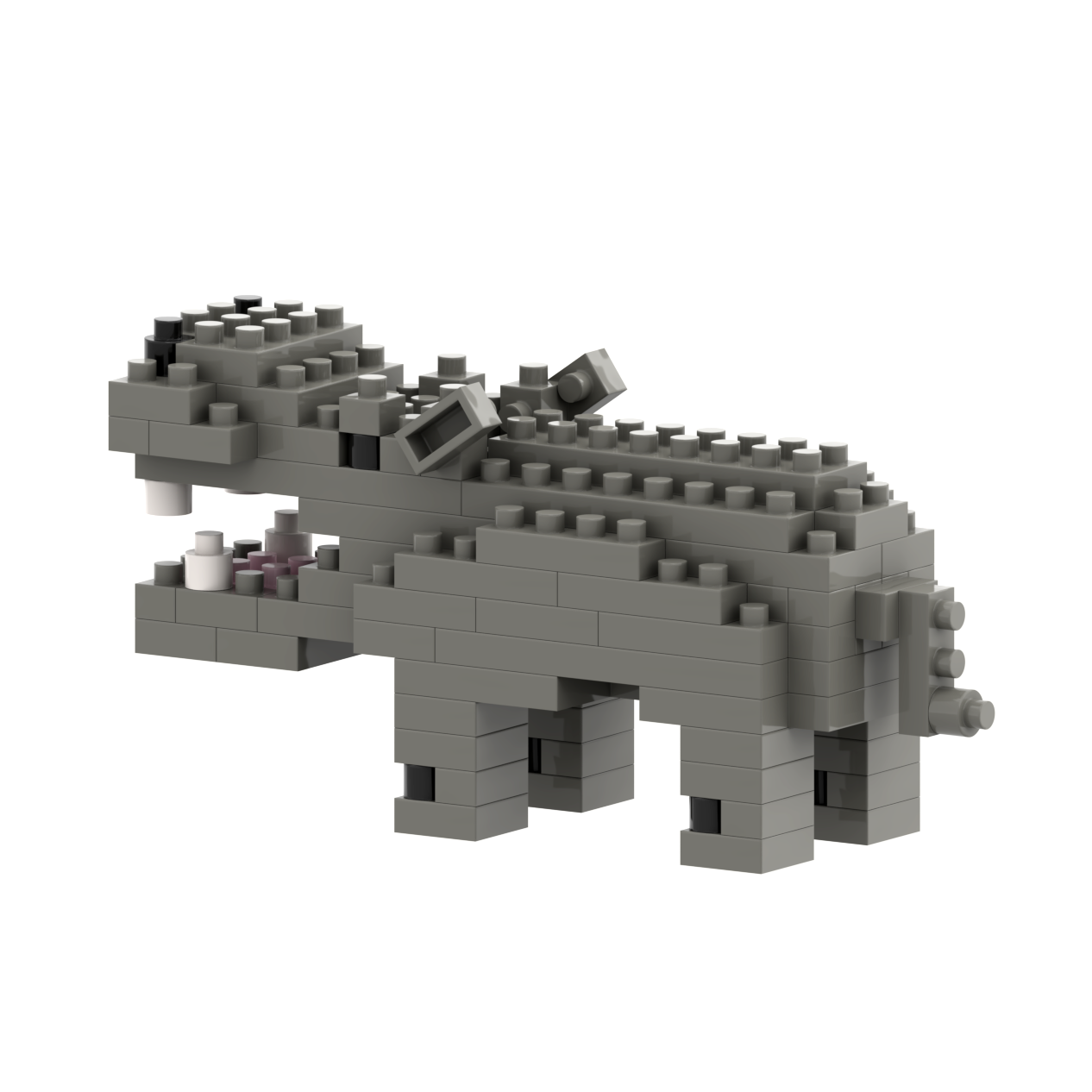 Brixies - Vendita all'ingrosso Gioco da costruire - Bambini - BRIXIES ippopotamo1