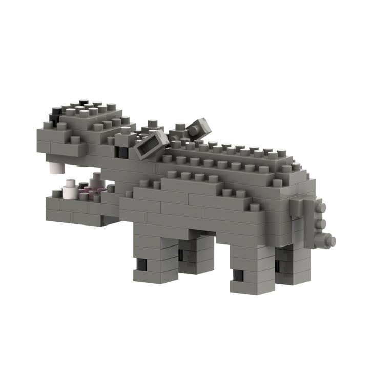 Brixies - Wholesale Build-a-Toy - Kids - BRIXIES hippopotamus1