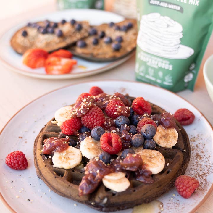 Living Prana - Wholesale Pancake mix - PranaCakes™ Superfood Pancake & Waffle Mix5