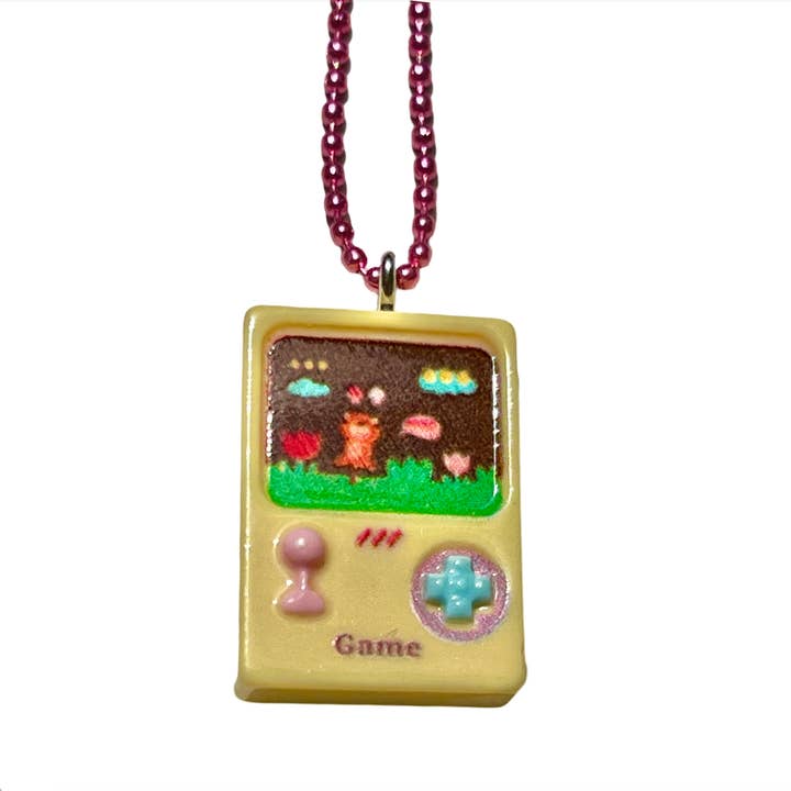 Pop Cutie Accessories & Gifts - Wholesale Kids Necklace - Kids - Retro Game Necklace I Charm Necklace I Handmade Necklace 4