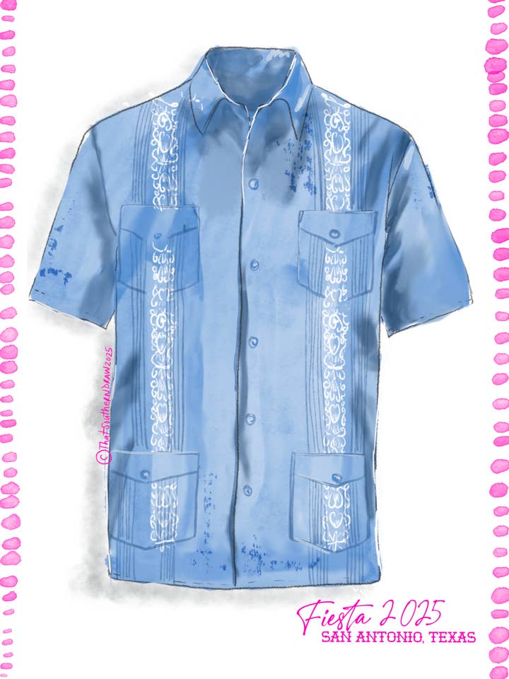 Guayabera (Pegatina para venta al por mayor de That Southern Draw