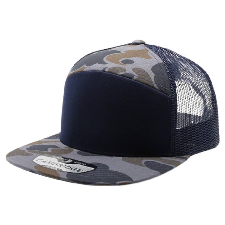 DOBBI - Wholesale Trucker hat – Unisex - Old School Camper Snapback7