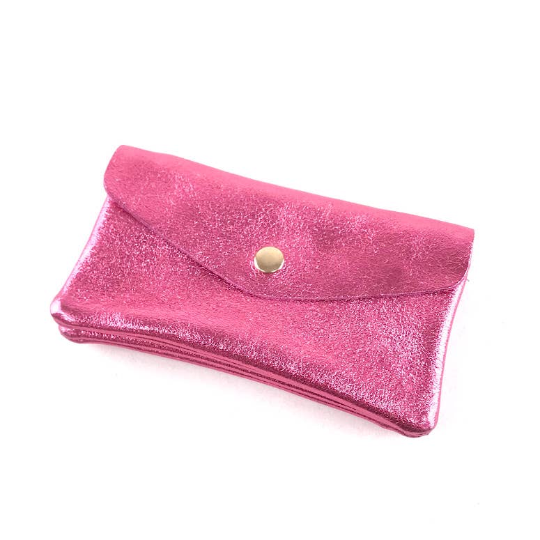 MILANO AMOUR – wholesale Myntväska - Dam – Patty myntplånbok i laminerat metalliskt läder18