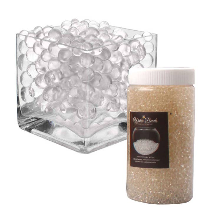 Jelly Water Beads in Bottle 0.75" - Clear for wholesale by Portofino International Trading, USA