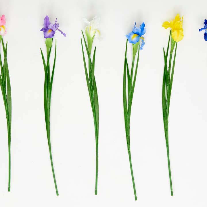 WORTH IMPORTS - Wholesale Artificial Flowers - 25" Artificial Iris Flower Spray6