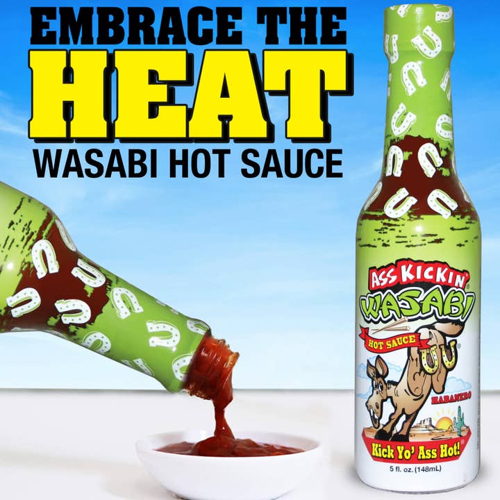 Southwest Specialty Food - Wholesale Hot Sauce - Ass Kickin’ Wasabi Hot Sauce