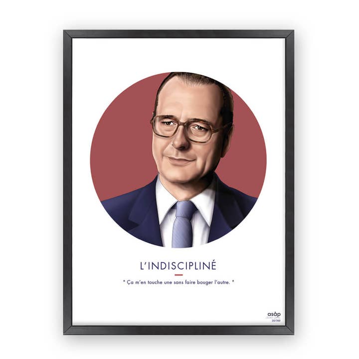 Poster - "The Undisciplined" - 30x40cm for wholesale by ASÅP Creative Studio