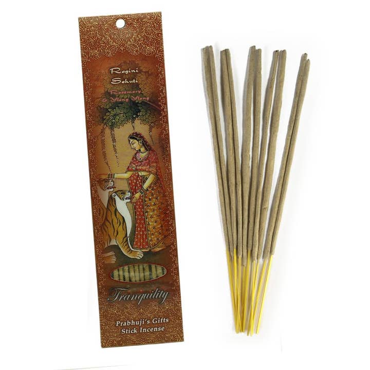 Incense Sticks Ragini Sehuti - Rosemary, Ylang Ylang - Tranquility for wholesale by Prabhuji's Gifts