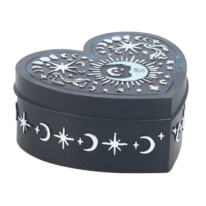 Something Different Wholesale – wholesale Jewellery box/organiser – Blue Moon Heart Trinket Box3