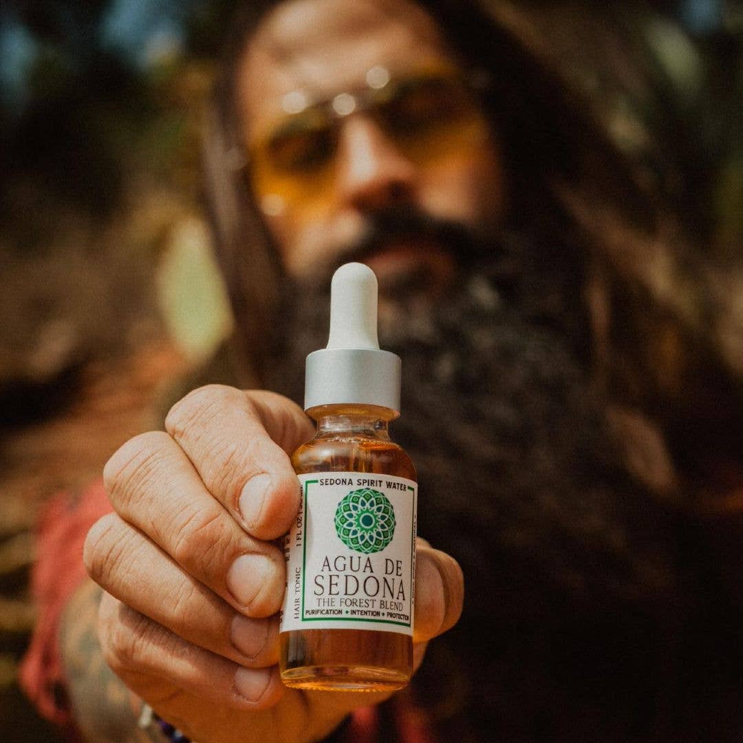 Agua de Sedona - Wholesale Beard Styling Product - Agua De Sedona "The Forest Blend" Hair Tonic & Beard Oil3