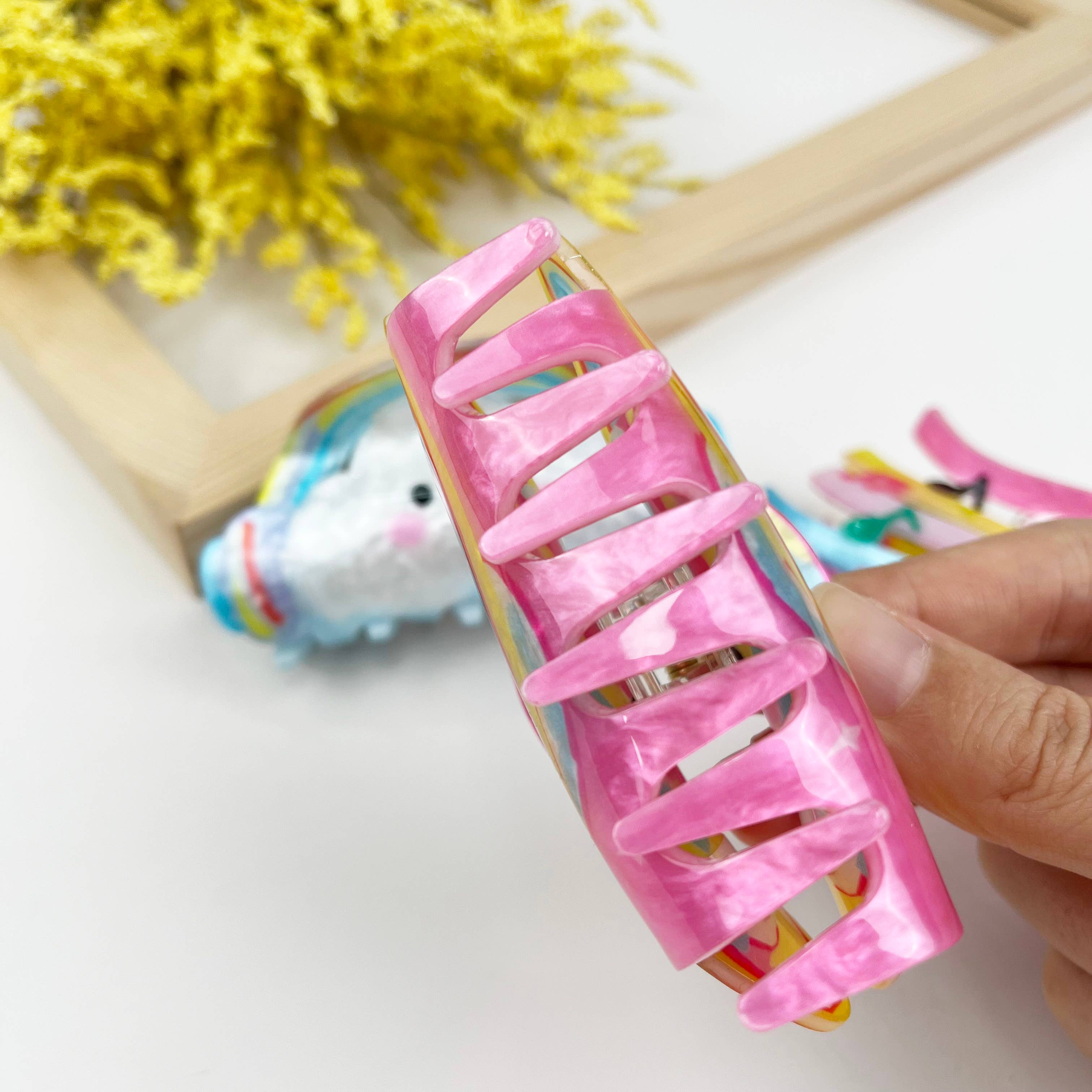 mildstyles – wholesale Hair clip – Women’s – Musical Note Colored Hair Claw Clip7