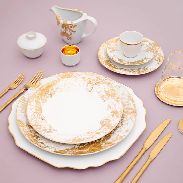 CASANOI by Porcel - Wholesale Dinner Plate - Belle Epoque Dinner Plate (Set of 4)2