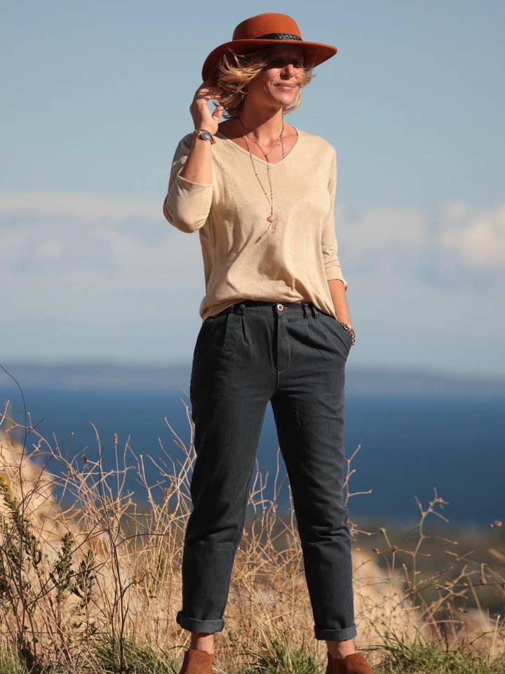 Tshirt Viscose Line Brilhante por atacado de Quintessence