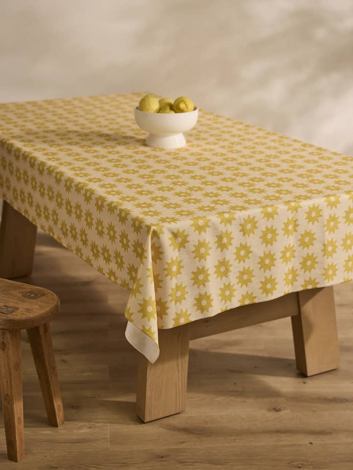 Sunny Sun Tablecloth for wholesale by Geometry