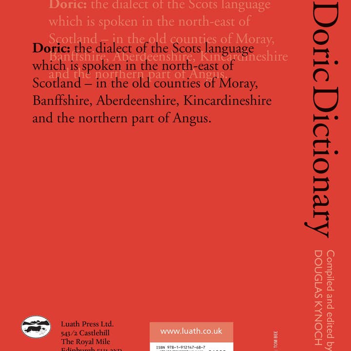 Luath Press Ltd – Referência por atacado – Um Dicionário Dórico por Douglas Kynoch1
