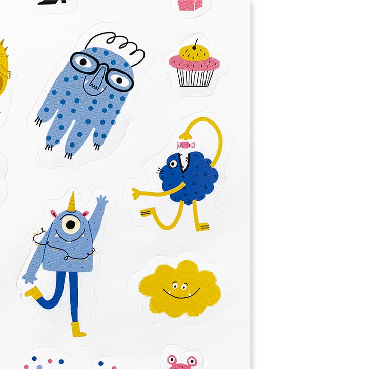 Edicare Editora, Lda. - Wholesale Sticker – Child & baby - MONSTERS - 160 STICKERS3