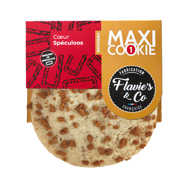 Maxi Cookie - tout chocolat, coeur pâte à tartiner - Flavie's&Co