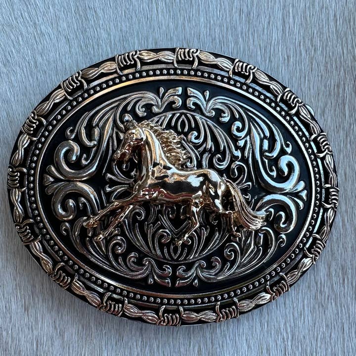 Horse Buckle for wholesale by Planet Cowboy
