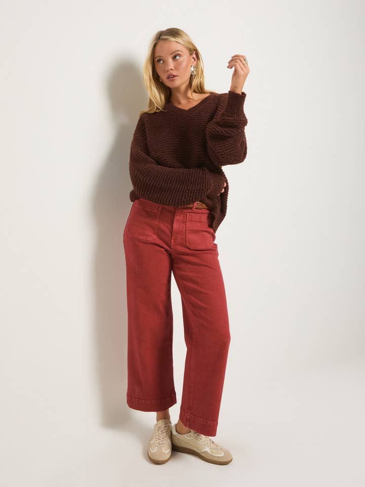 Seventy Eight and Sunny (SEAS) - Wholesale Pants - Women's - Caroline Twill Pant