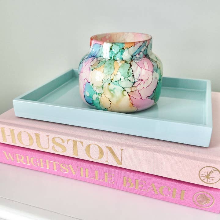 Pastel Proper - Wholesale Decorative Tray - Serendipity Flat Top Book Topper Tray2