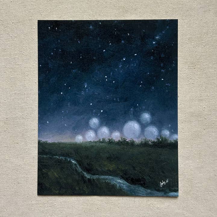 "Ethereal Skies" Fine Art Print for wholesale by sophie wyatt studio.