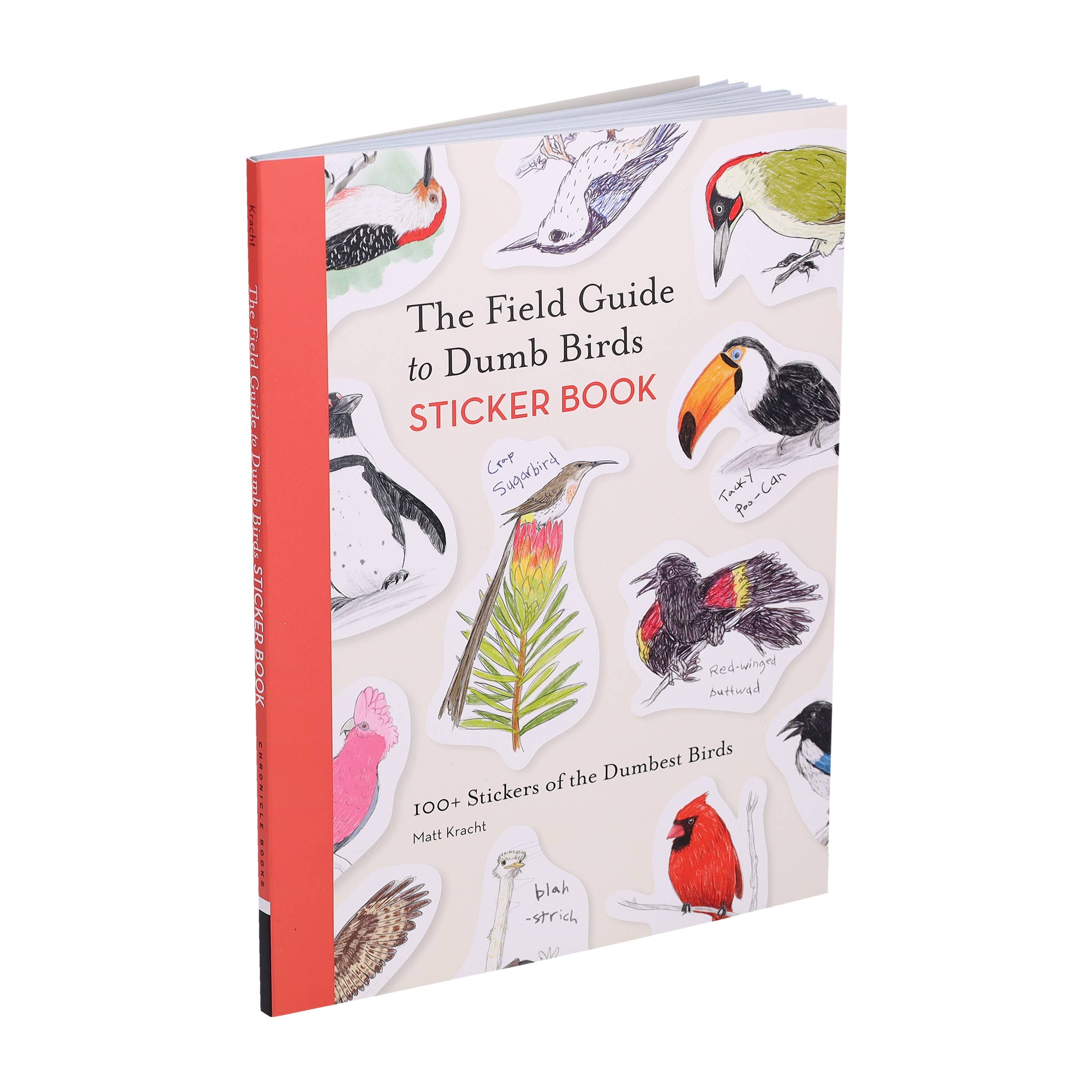 Chronicle Books - Wholesale Sticker - Field Guide to Dumb Birds Sticker Book2
