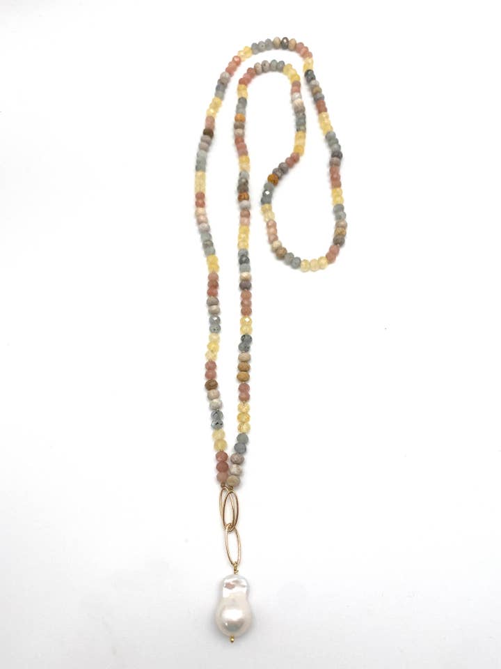 Veronica graded necklace - citrine for wholesale by In2 design