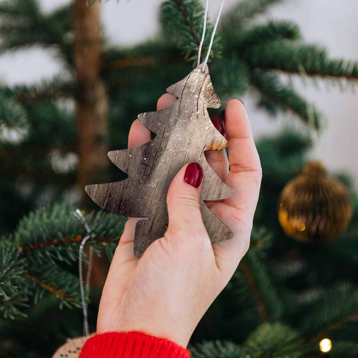 Rockin'Wood - Vendita all'ingrosso Ritagli - Barnwood, ritagli per albero di Natale, alberi in legno