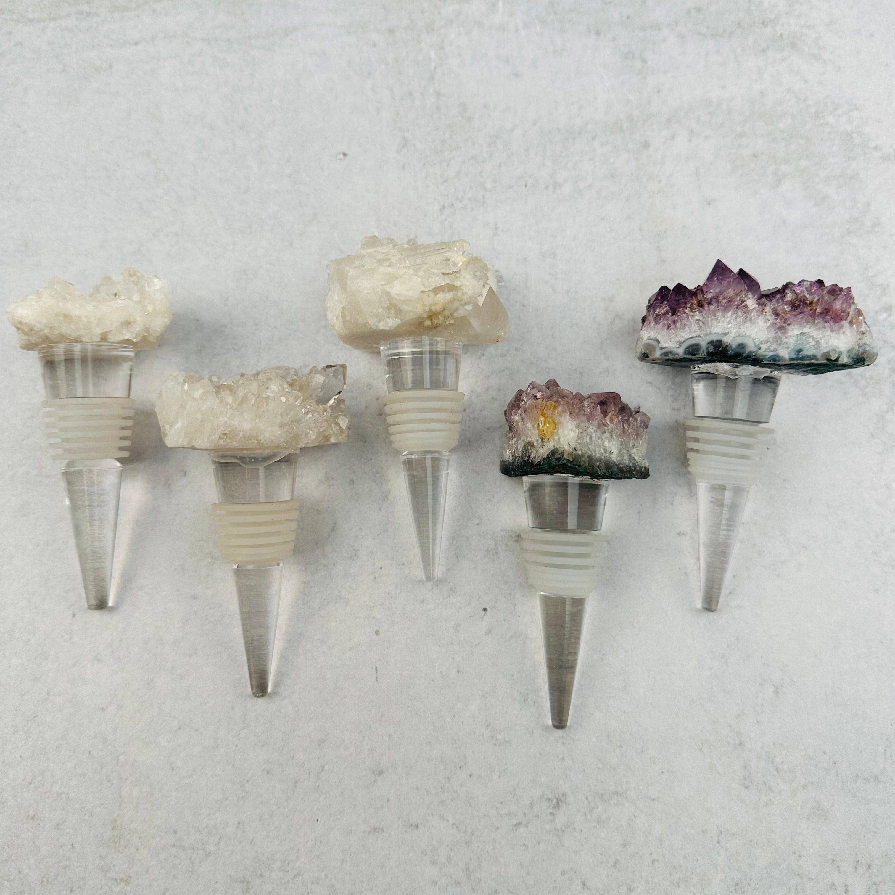 Rock Paradise - Wholesale Wine Stopper - Crystal Bottle Stopper Amethyst Wine Stopper- Crystal Quartz Collection - Feng Shui10