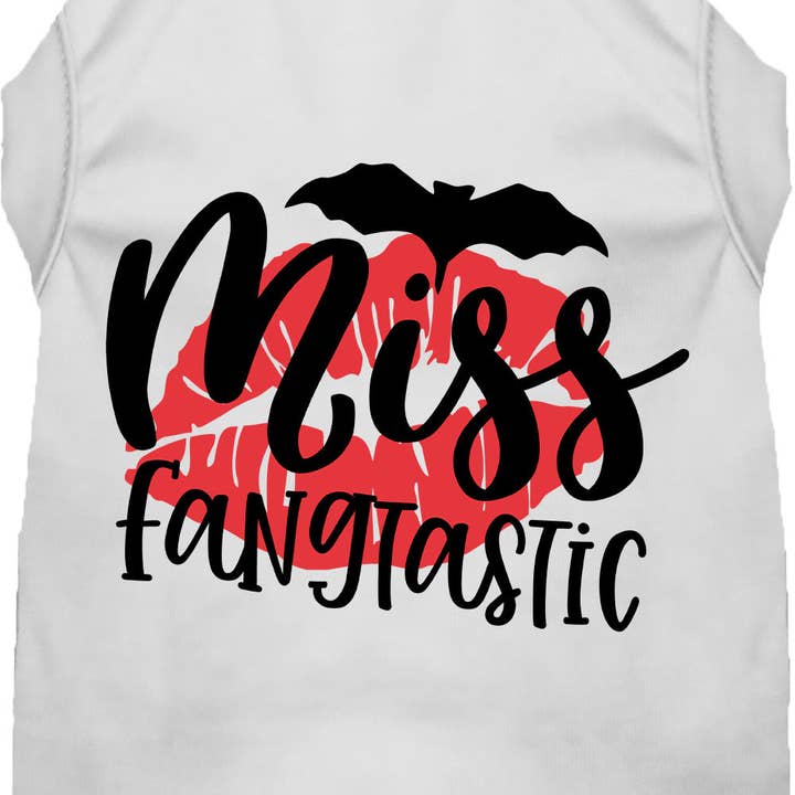 Miss Fangtastic Pet Shirt for wholesale by As You Wish Apparel
