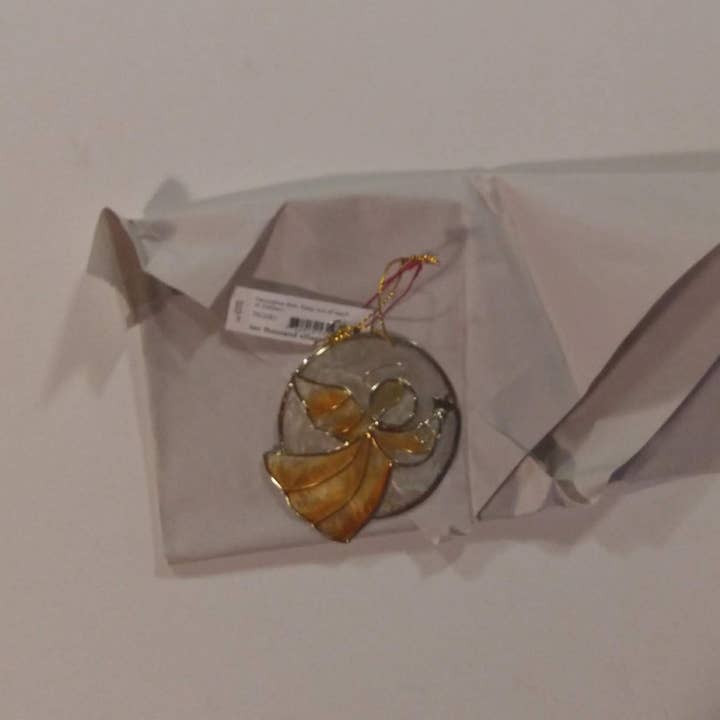 Ten Thousand Villages - Wholesale Ornament - * Golden Angel Capiz Ornament
