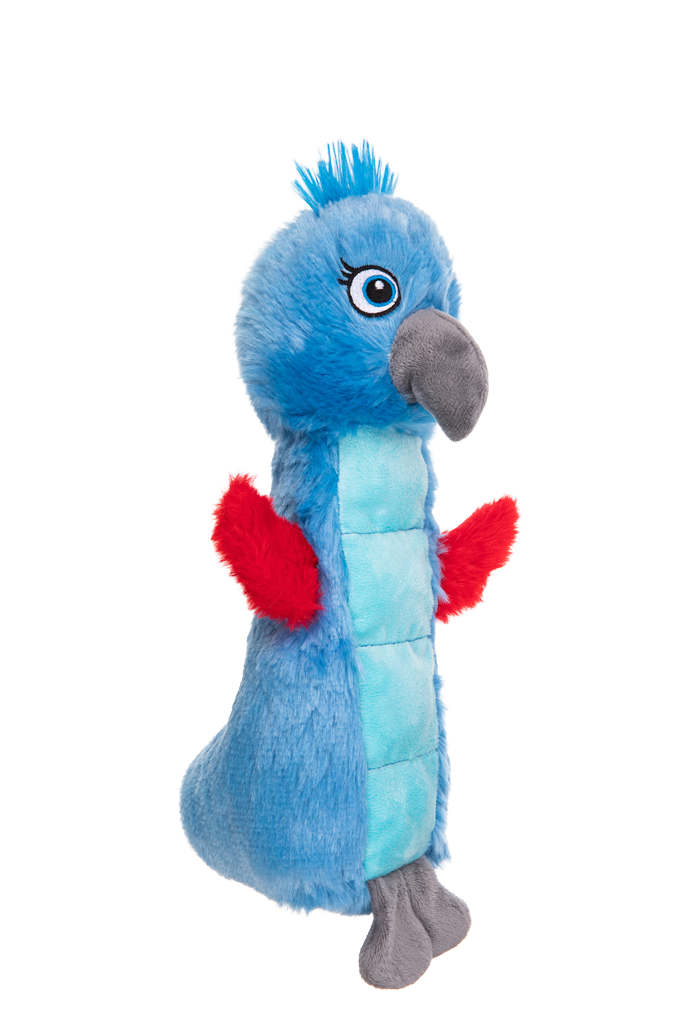 Hofman Animal Care - Wholesale Pet Plush Toy - Dog - Growl Belly Burdz Percy the Parrot2