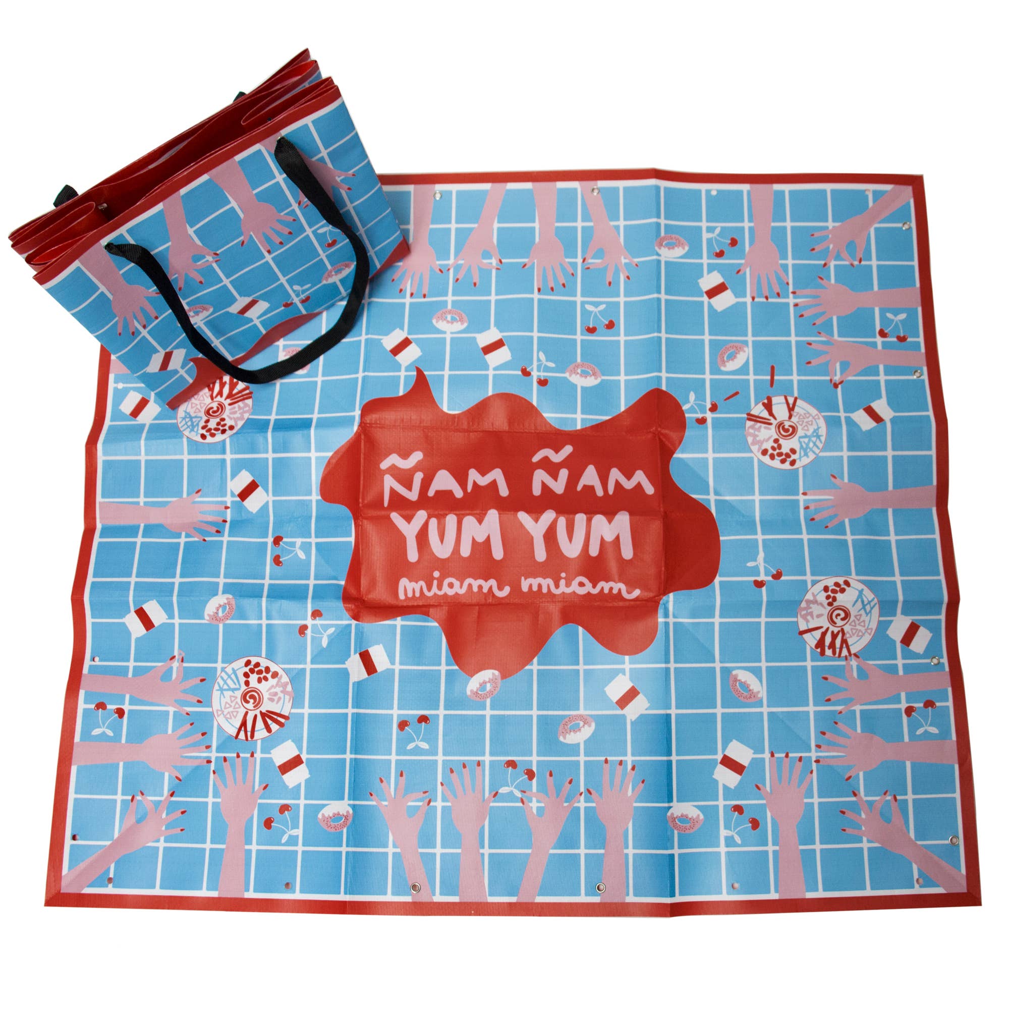 Helio Ferretti - Wholesale Picnic Basket - PICNIC SET BAG/TABLECLOTH HF1