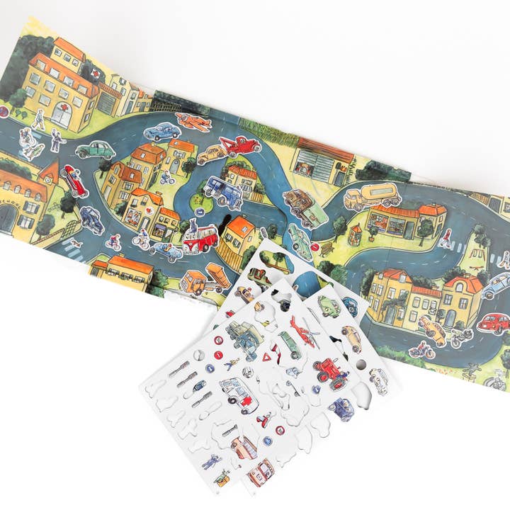 Jeu d'activité magnétique - Voitures pour la vente par Egmont