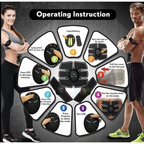 Pursonic - Wholesale Body Massager - Abdominal Muscle Stimulator Massager3