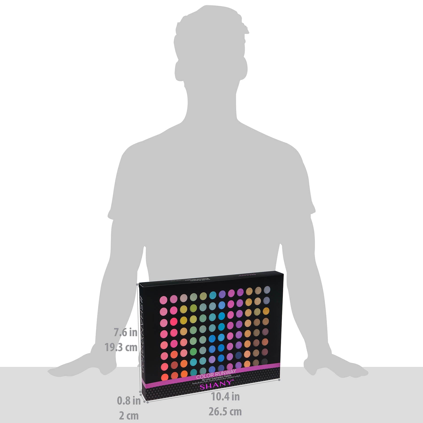 96 Color Runway Matte Eye shadow Palette for wholesale on Faire3