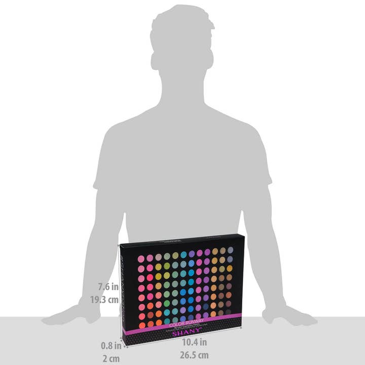 96 Color Runway Matte Eye shadow Palette for wholesale on Faire3