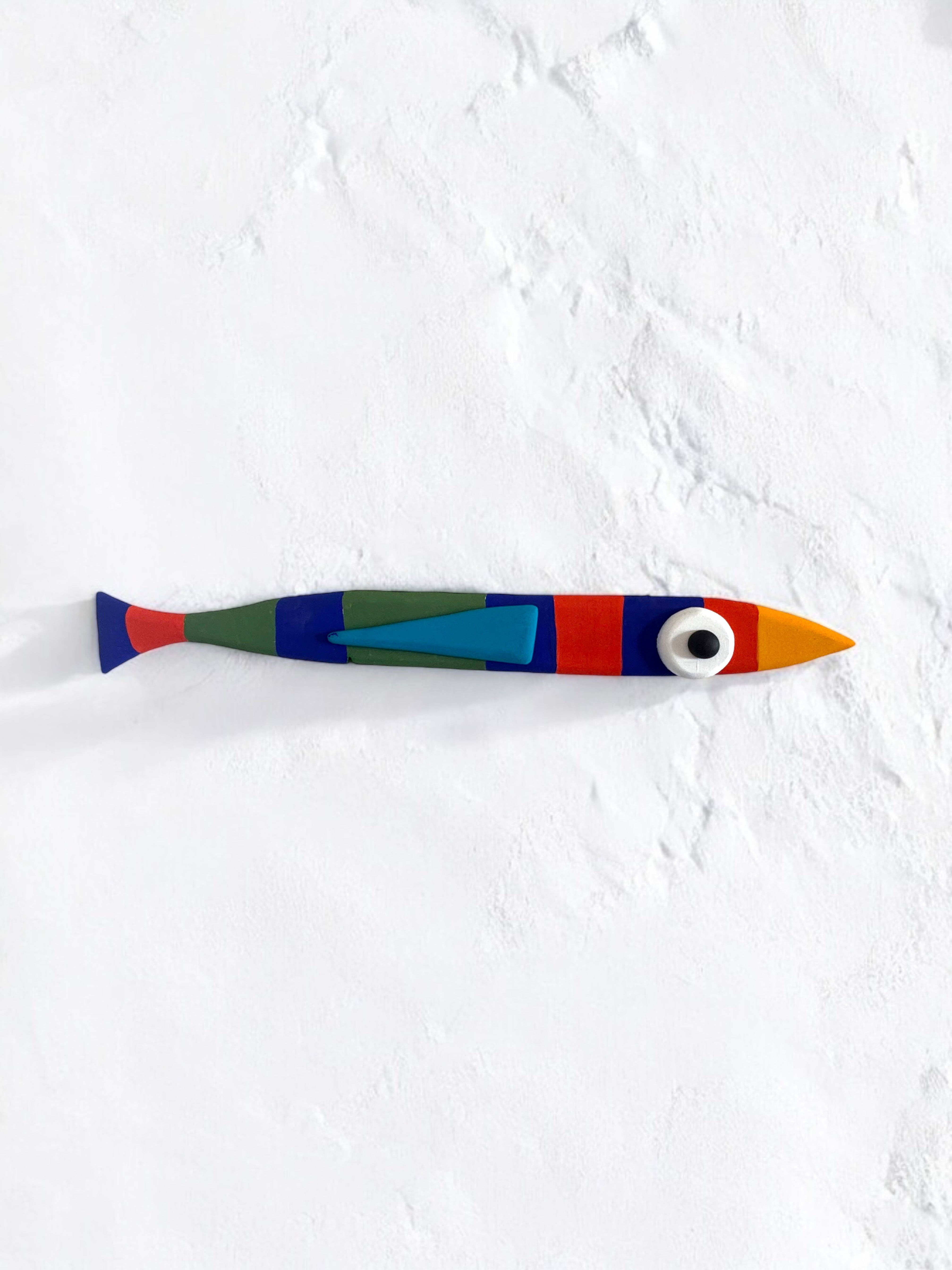 Thetis Art Studio - Vente Décoration murale – enfant et bébé - Décoration murale de poissons colorés1