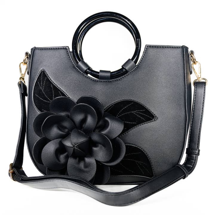 Floraison - Noir pour la vente par Timmy Woods Beverly Hills