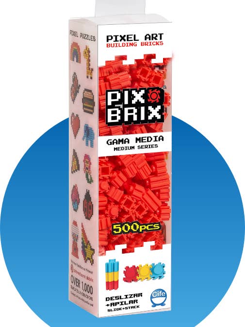 pix brix 500 pcs - Rojo medio para venta al por mayor de Cife