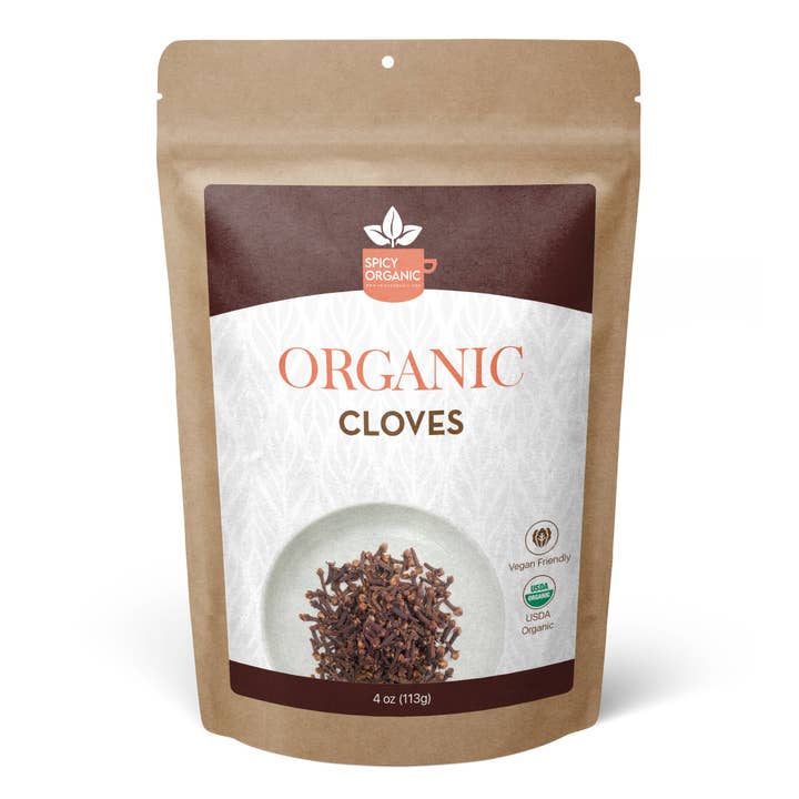 SPICY ORGANIC - Wholesale Dried spice - SPICY ORGANIC Whole Cloves - 100% Pure USDA Organic - Non-GMO - Irradiated Fresh Clove Seed Spice