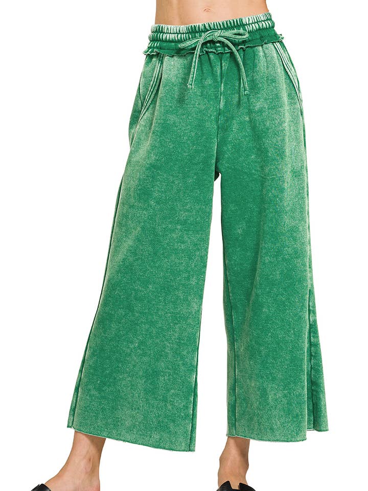 `.Snow Wash Fleece Sweatpants With Pockets for wholesale by 42POPS