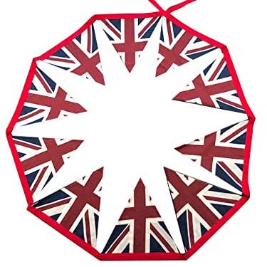 Exactly What I Needed - Wholesale Bunting/Garland - Union Jack 100% Cotton Fabric Bunting